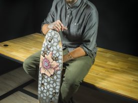Pilot-PINTOR-Art-project-Gentle-Ink-tatoo-Jonathan-GARCIA-longboard-leger